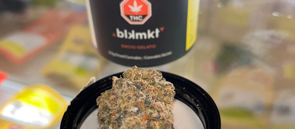 blkmkt weed flower at Olive Jar Cannabis in Toronto