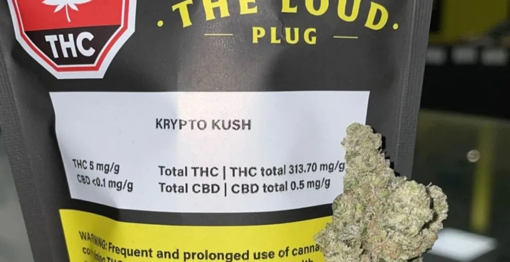 The Loud Plug Krypto Kush cannabis flower